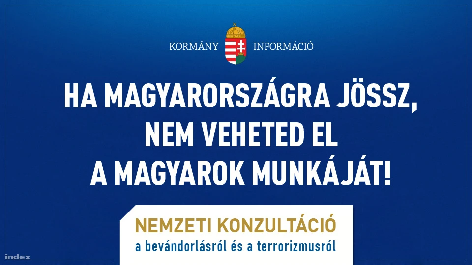 Bevándorlás plakátkampány